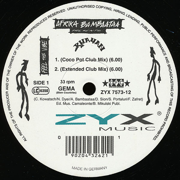 Feel The Vibe by Afrika Bambaataa, Khayan