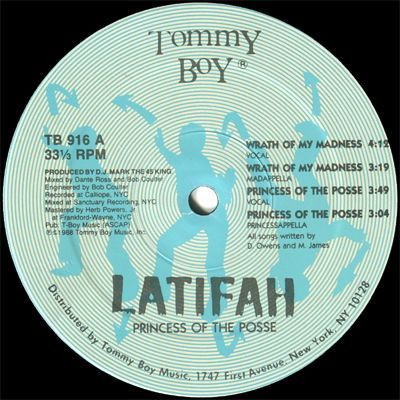 Wrath Of My Madness / Princess Of The Posse by Queen Latifah