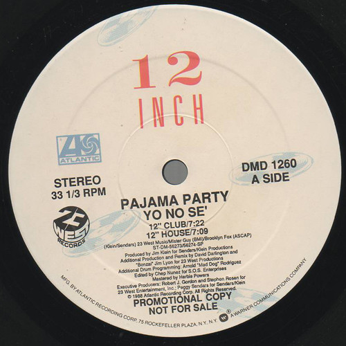 Yo No Sé by Pajama Party