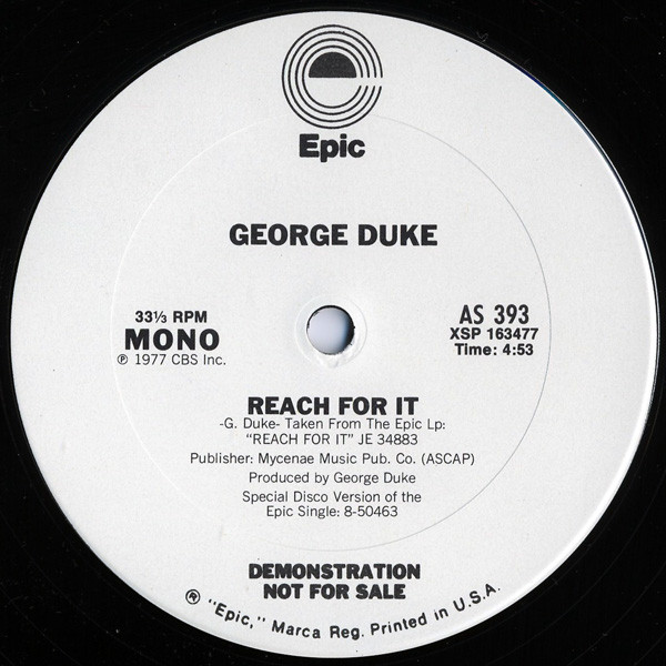 Reach For It by George Duke
