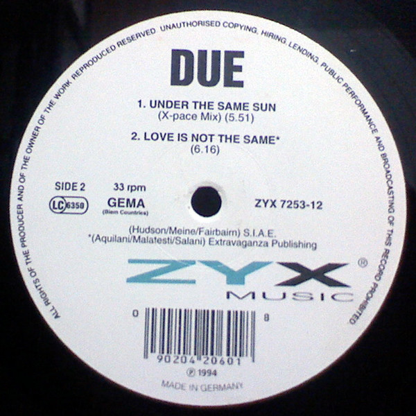 Under The Same Sun by Due
