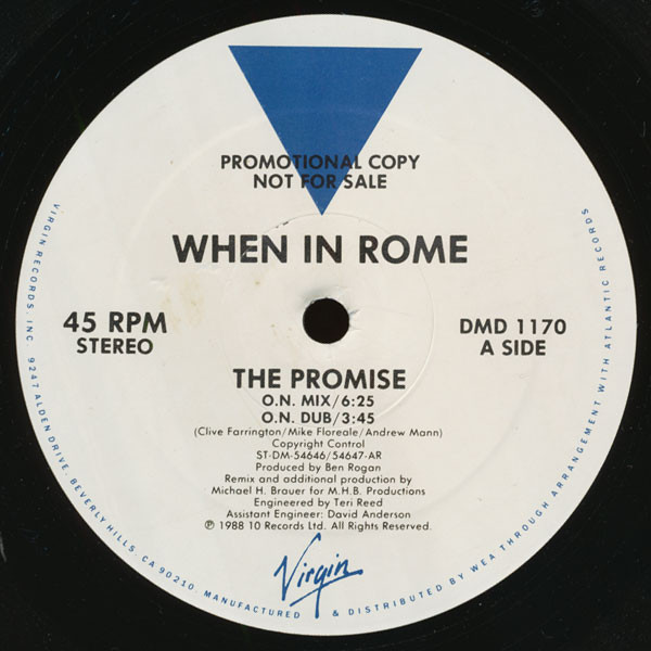 The Promise by When In Rome