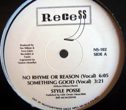 No Rhyme Or Reason / Something Good