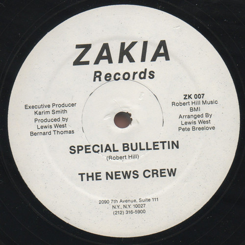 Special Bulletin
