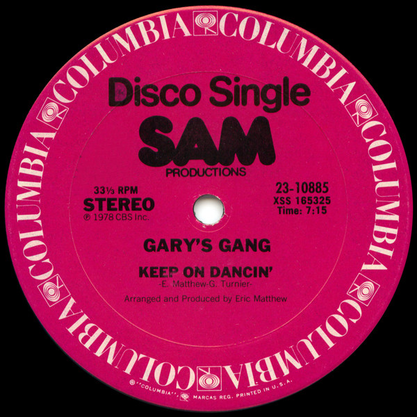 Keep On Dancin' / Do It At The Disco