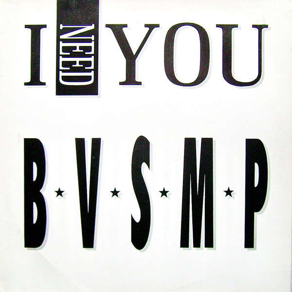 I Need You by B.V.S.M.P.