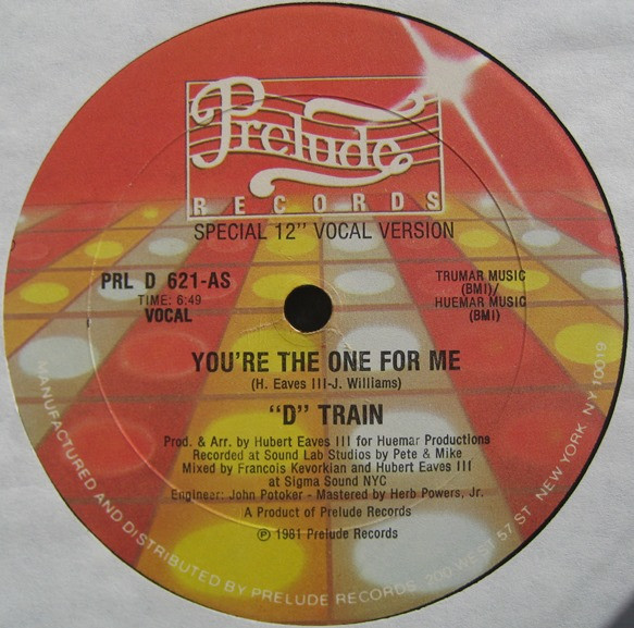 You're The One For Me