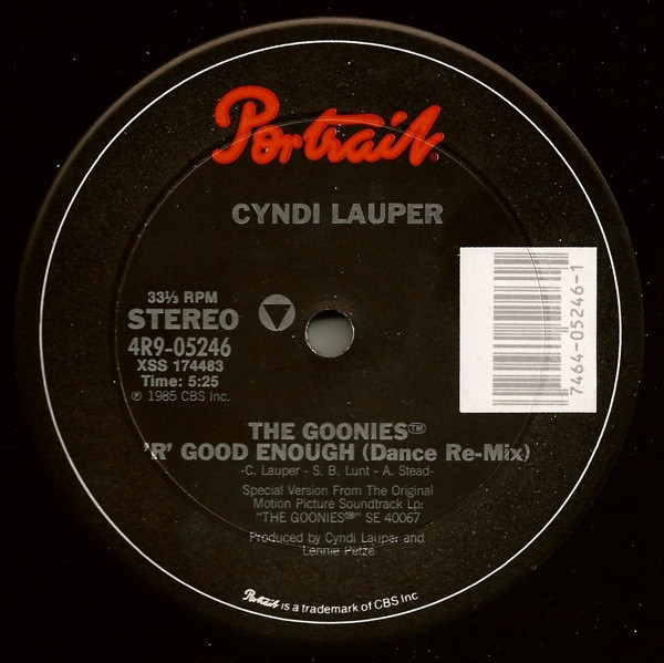 The Goonies™ 'R' Good Enough by Cyndi Lauper