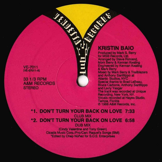 Don't Turn Your Back On Love by Kristin Baio