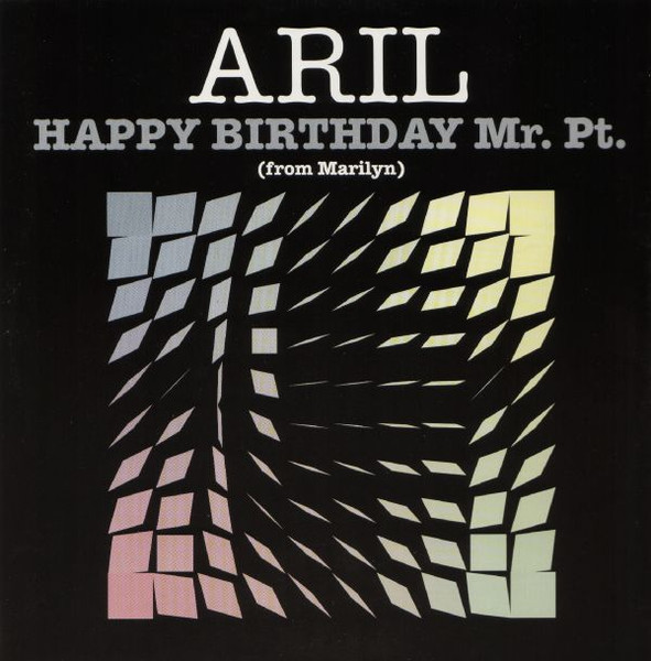 Happy Birthday Mr. Pt. (From Marilyn)